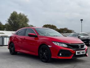 HONDA CIVIC 2017 (67) at MRG Car Sales Ltd Poole